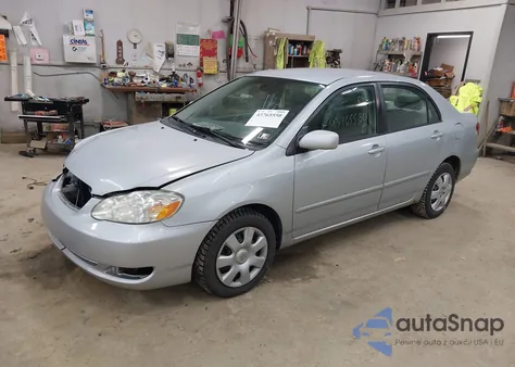 2008 Toyota Corolla Le z USA, uszkodzony, nr VIN 2T1BR32E28C863473